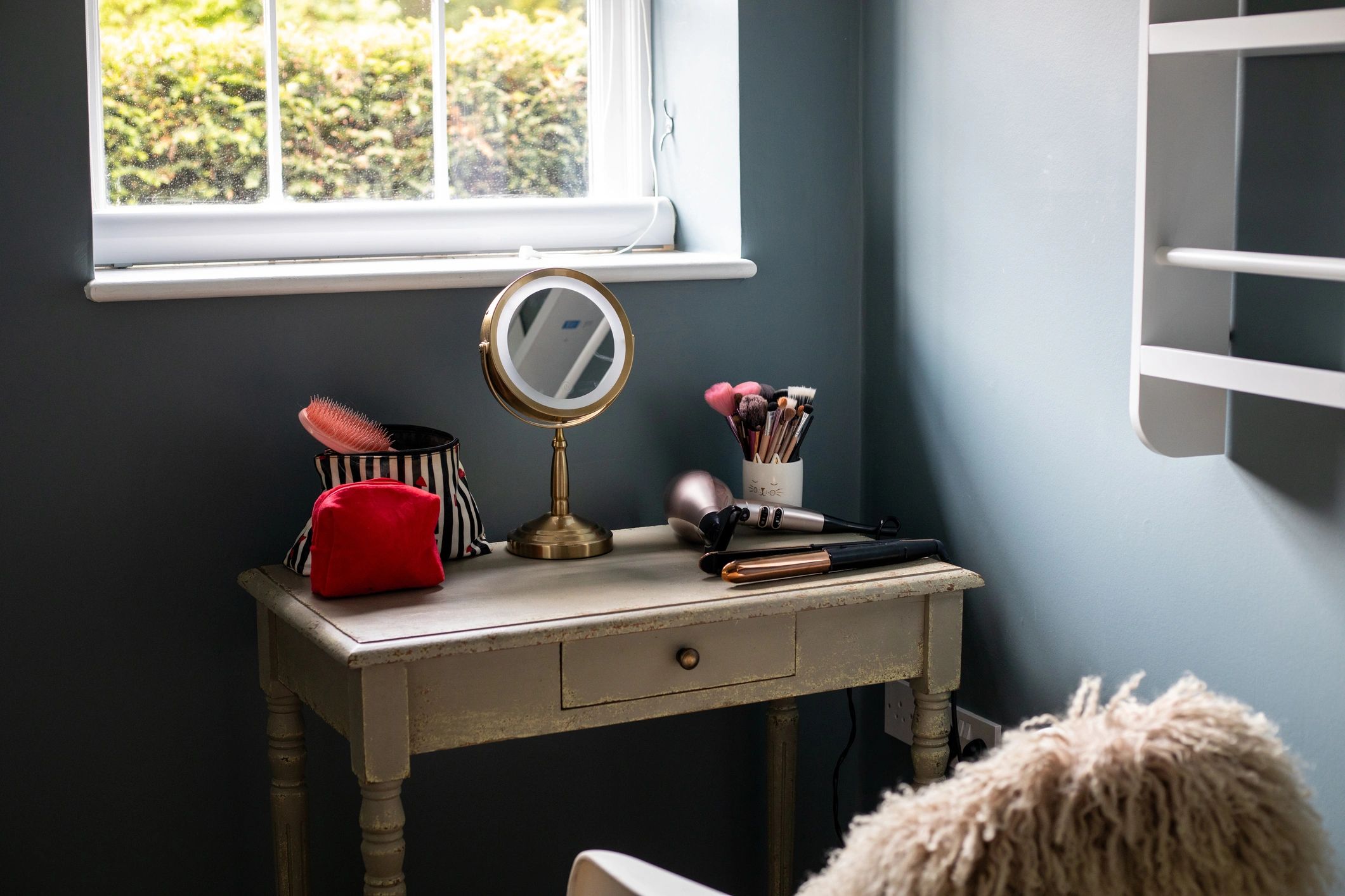 Dressing area showing fitted storage inspiration