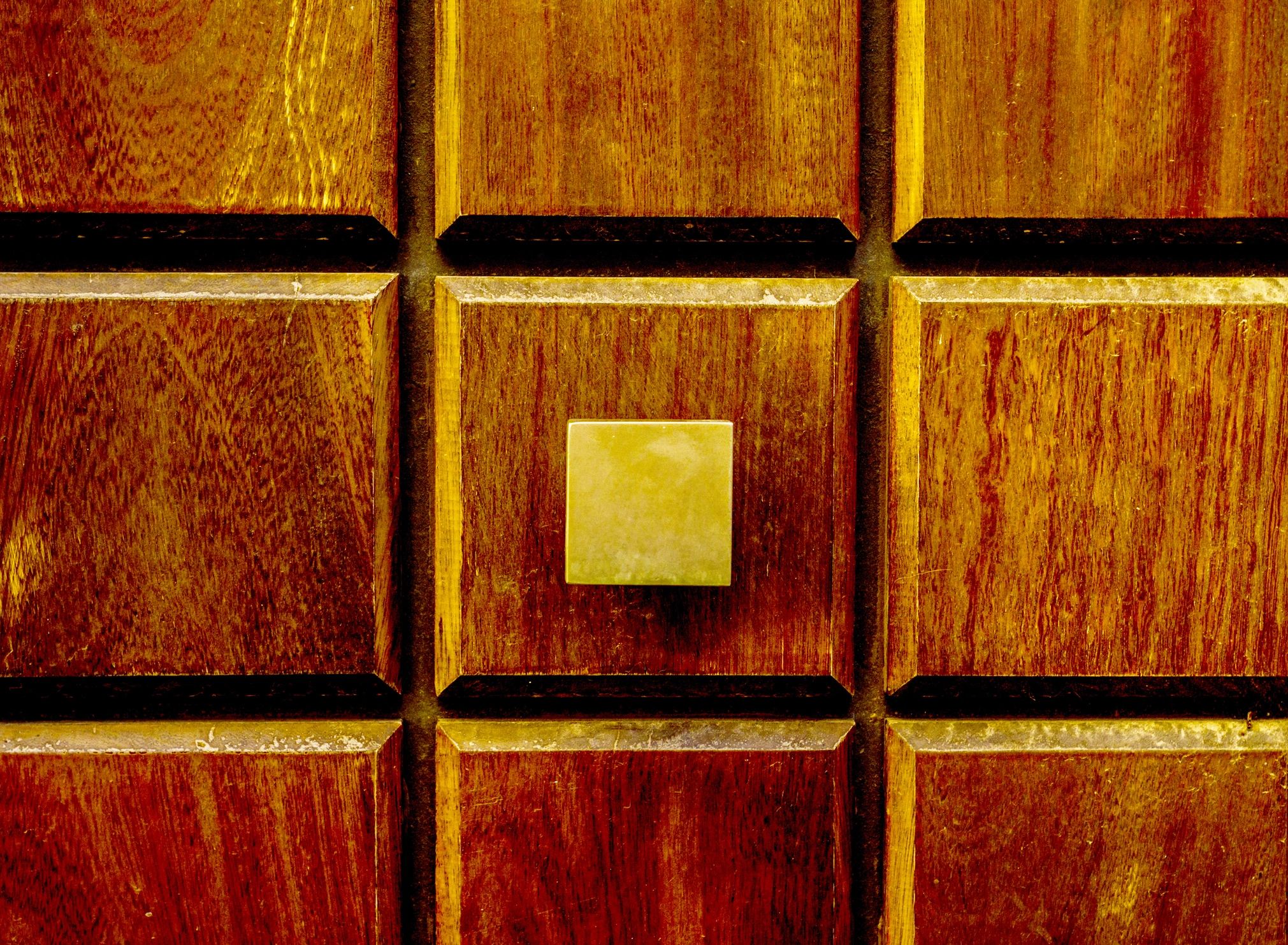 Decorative hardware detail for premium joinery